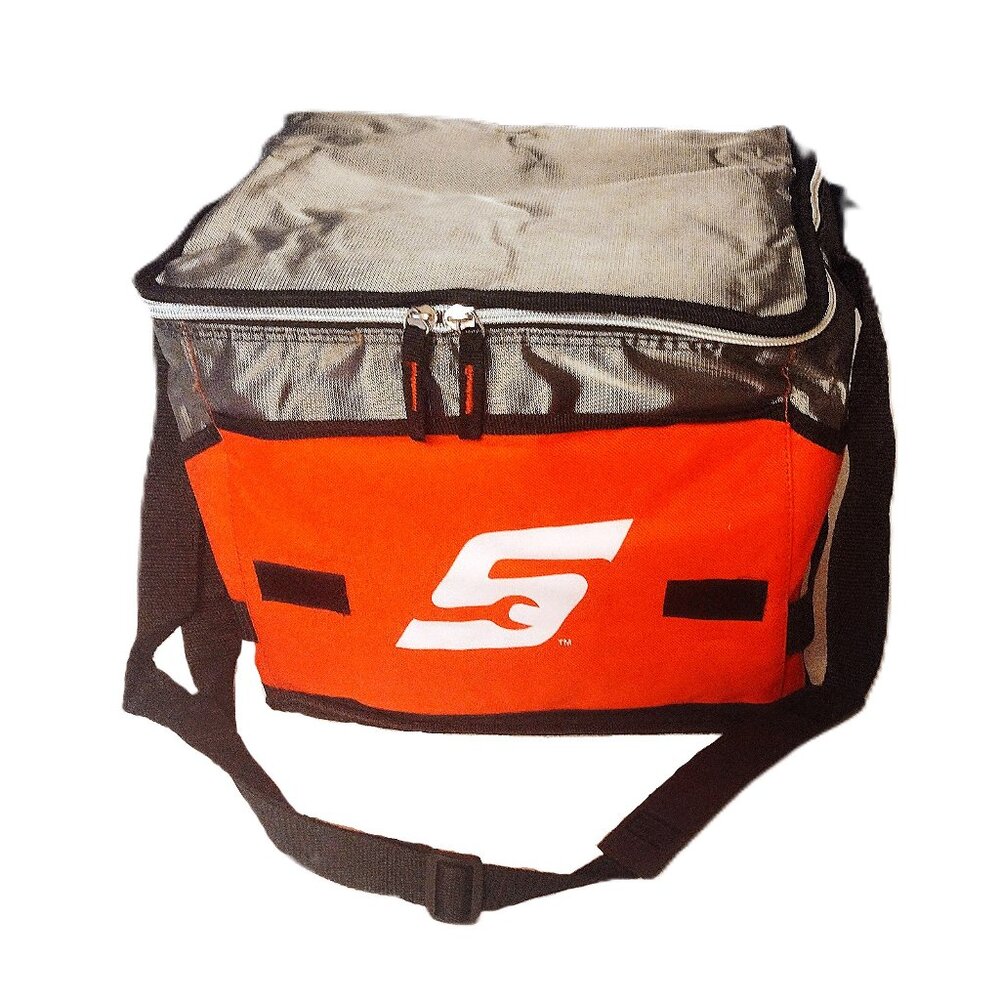 SNAP-ON TOOLS Lg Insulated Collapsible Lunch Bag Tote w/Strap +BONUS ITEMS ~ NEW